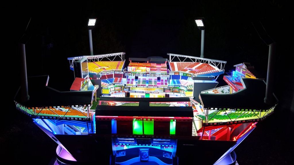 Mini-stadium built in batsman's memory