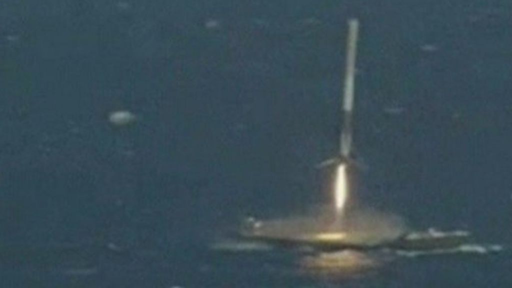 VIDEO: SpaceX lands rocket on ocean barge