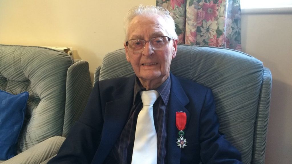 WW2 veteran gets Legion d'honneur