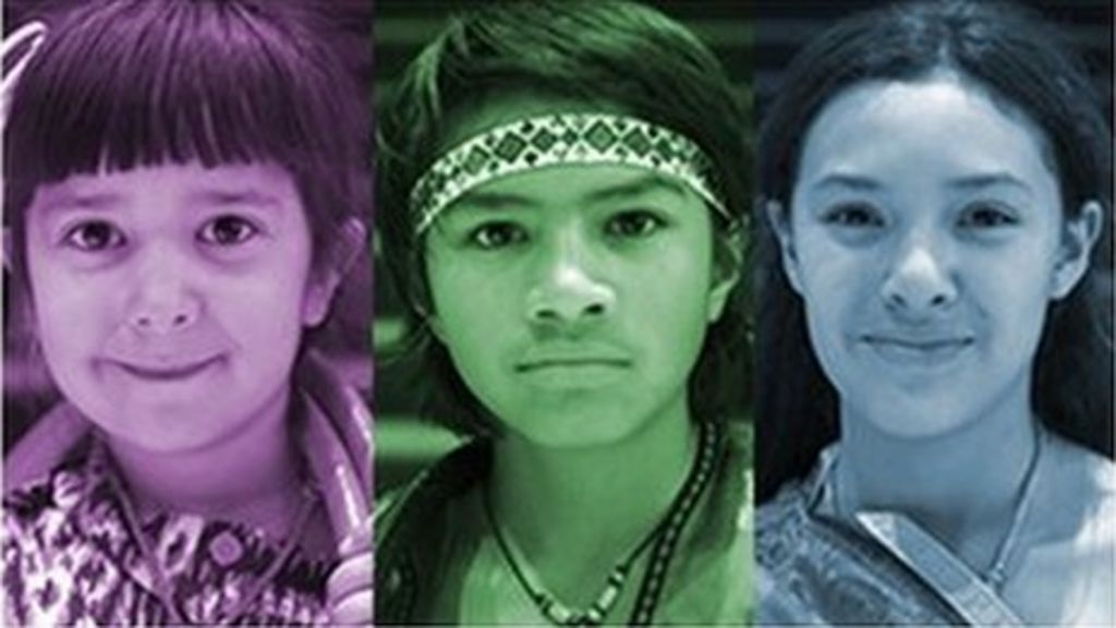 Hoop dance inspires confidence in Native American youth - BBC News