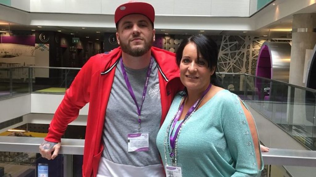 Desperate mum restrains mentally ill son with handcuffs