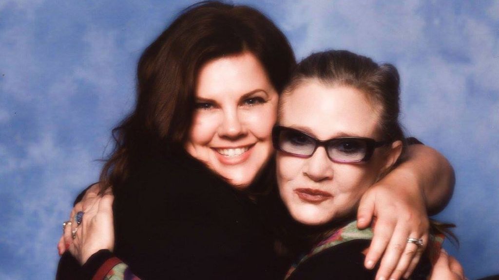 'Let's hug it out' - Star Wars fans pay tribute to Carrie Fisher