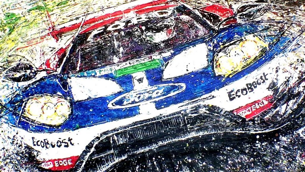 VIDEO: Watch a remote-controlled car paint