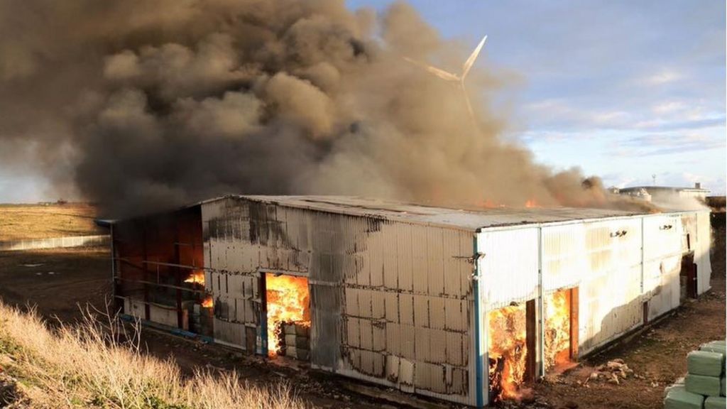 Arson 'likely cause' of plastic waste fire