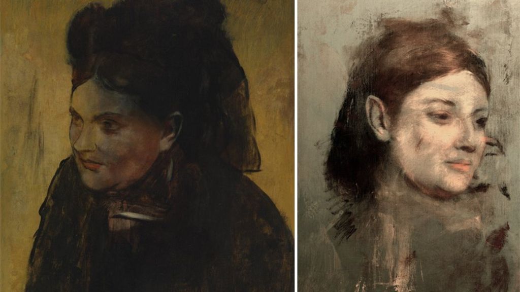 Hidden Degas portrait revealed