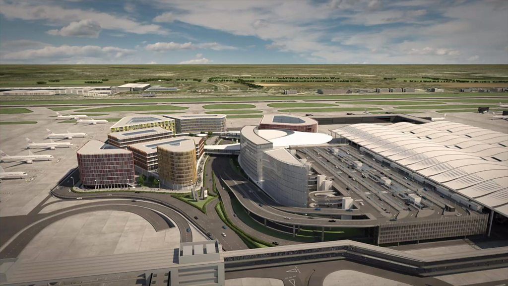Futuristic designs for Heathrow with third runway released
