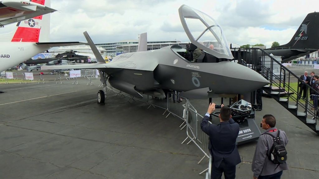 Farnborough Airshow: The F-35, up close and personal