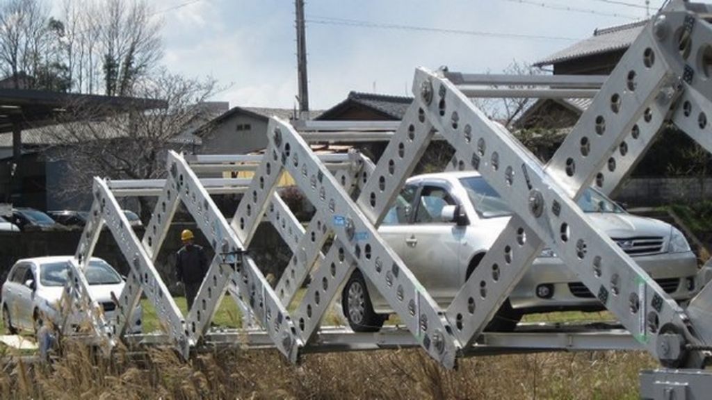 Engineers create origami bridge