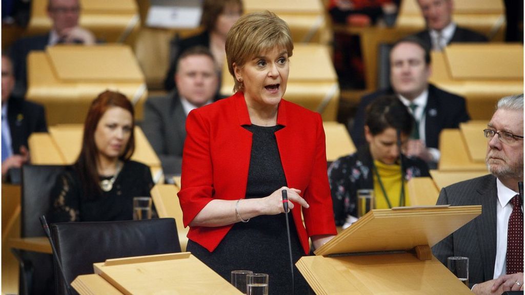 Nicola Sturgeon says Scotland's future 'should not be imposed'