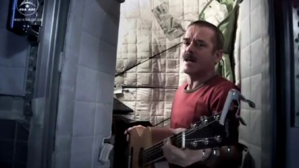 VIDEO: Astronaut's out-of-this-world album