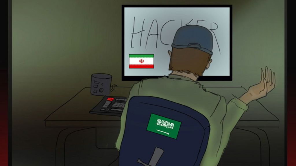 VIDEO: Iranian and Saudi hackers at war