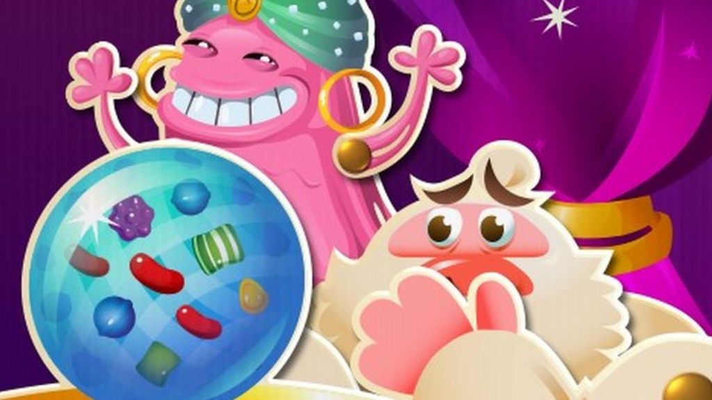 More crushed candy