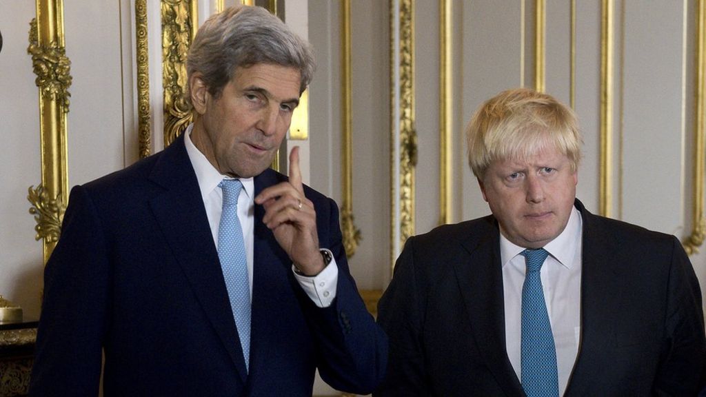 UK and US warn of sanctions over Syria