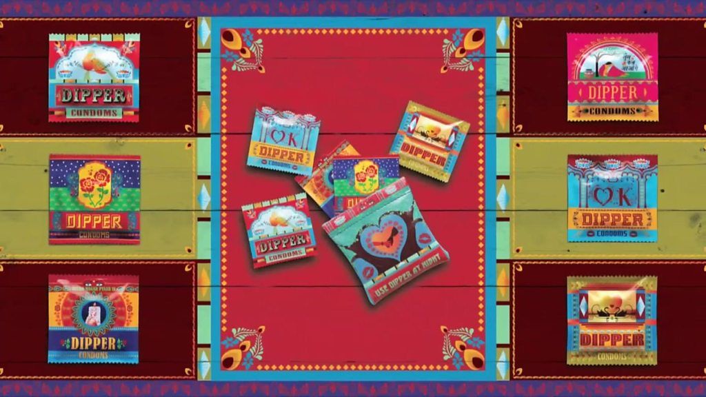 Lorry-themed condoms tackle India HIV
