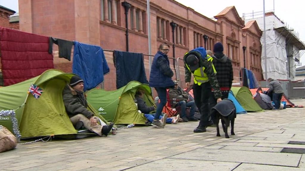 Judge orders eviction of 'tent village'