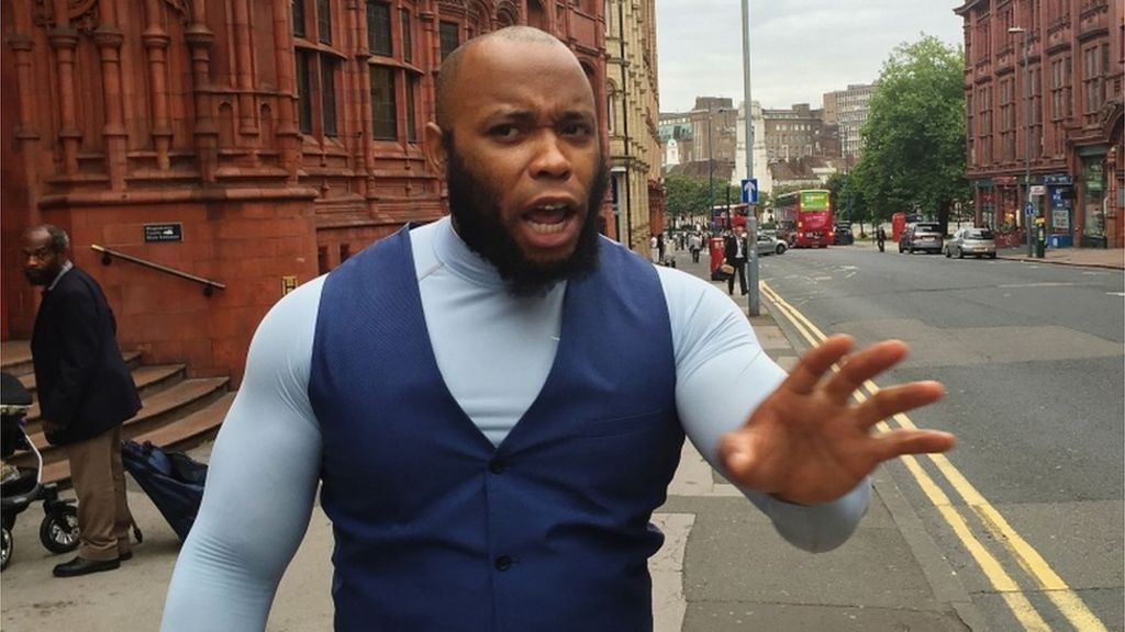 'Burn in hell' tight jeans Muslim street preacher guilty