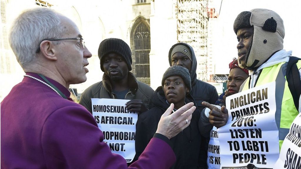 Welby sorry for LGBT 'hurt and pain'