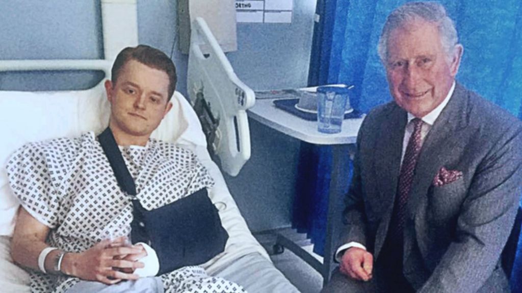 London attack: Prince Charles visits Travis Frain in hospital
