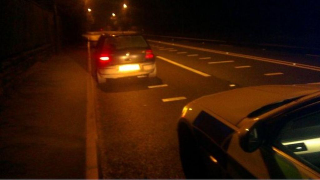 'Kids in back' driver clocked at 122mph