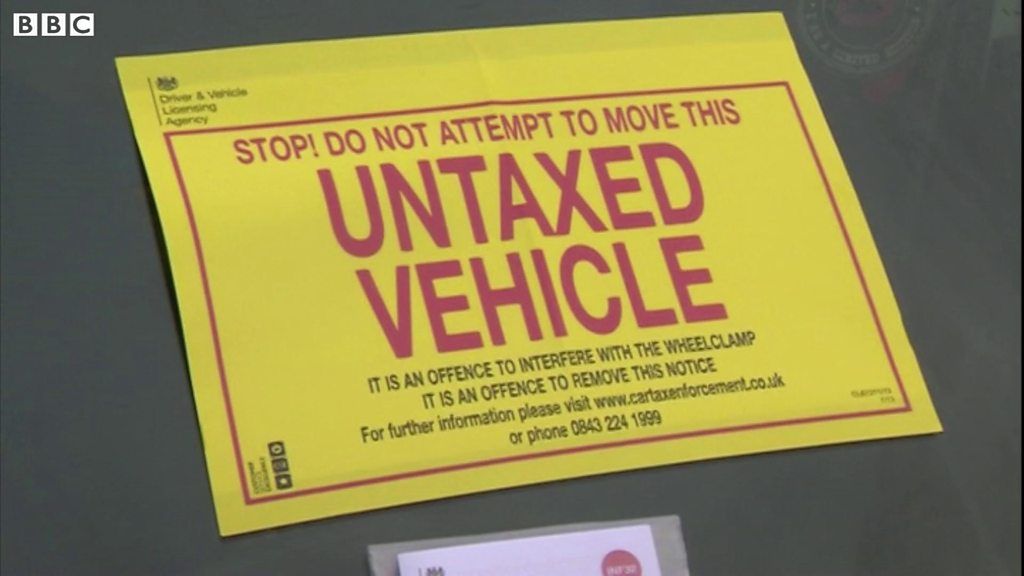 DVLA clamps down on untaxed vehicles