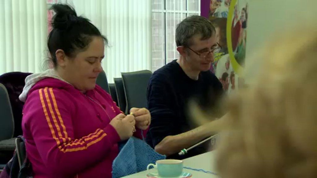 Close-knit group make knockers and natter