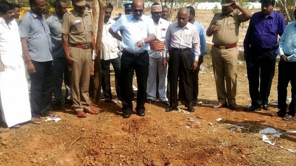 Did a meteorite kill a man in India?