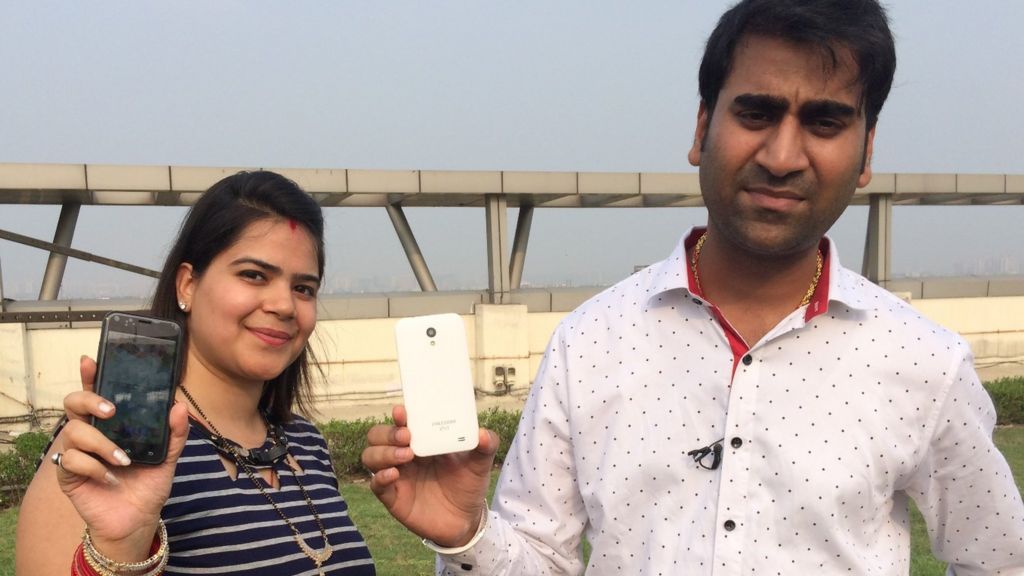 Hands on with India's £3 smartphone