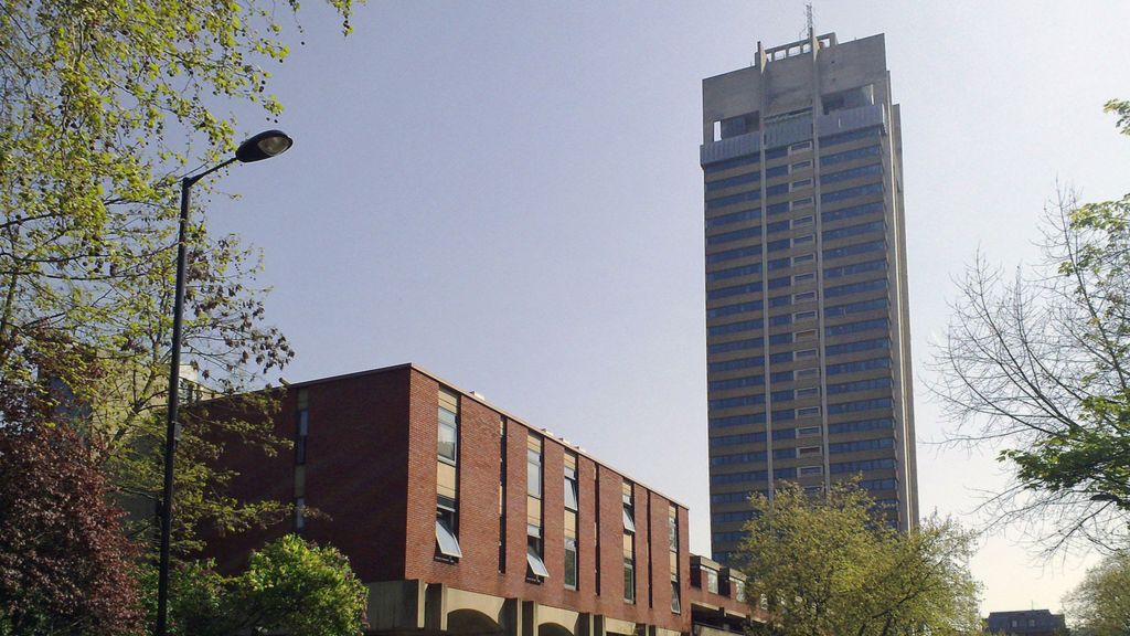 When concrete buildings drive people mad