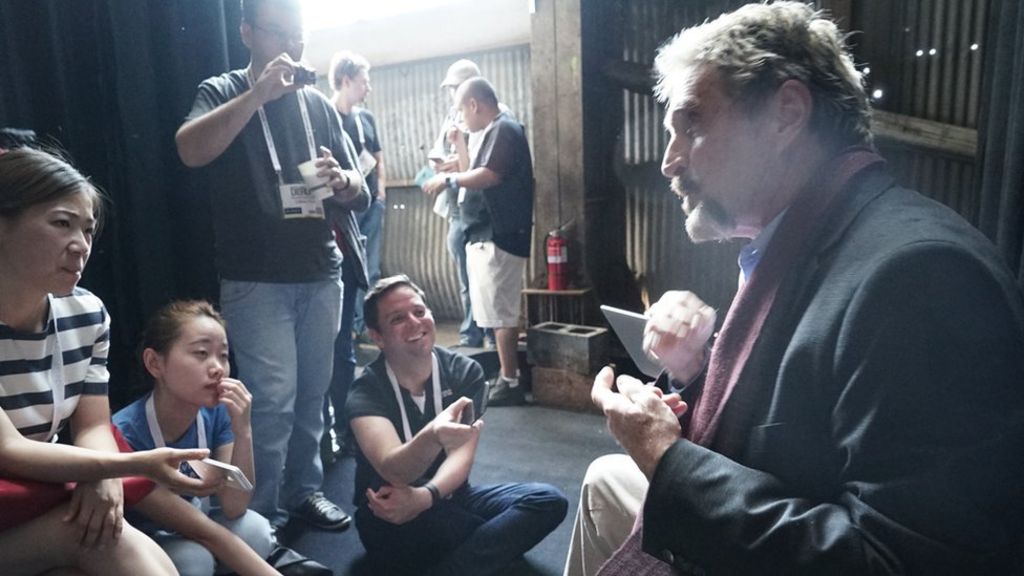 The John McAfee circus rolls on