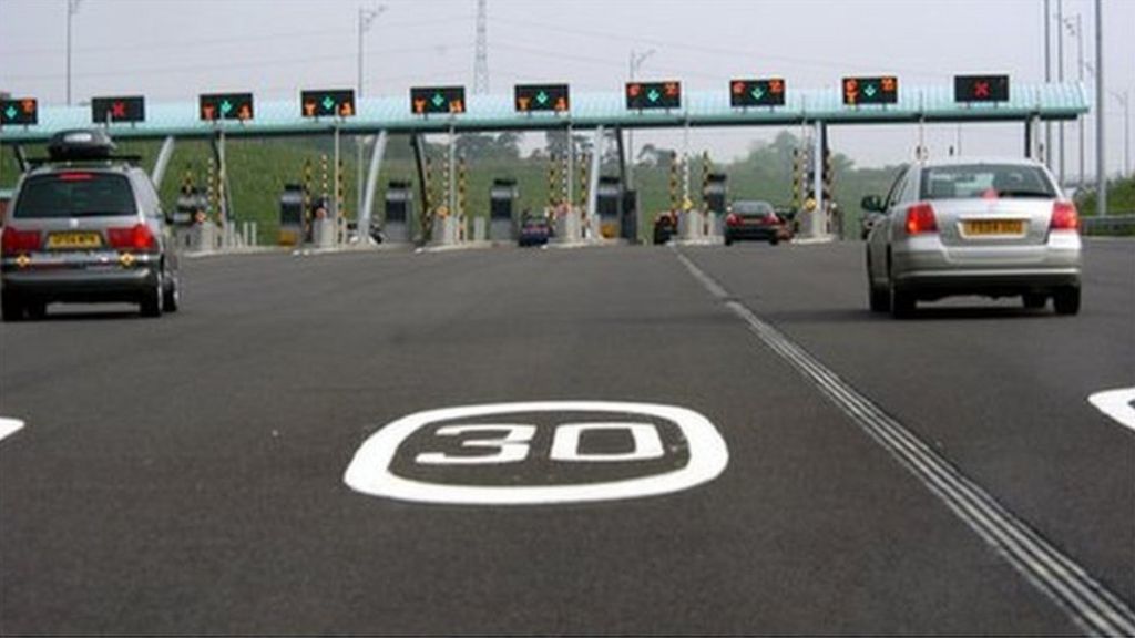 UK's first toll motorway for sale