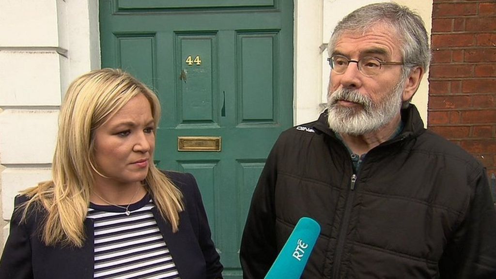 Sinn Féin's Gerry Adams welcome Irish 'impatience' over Brexit