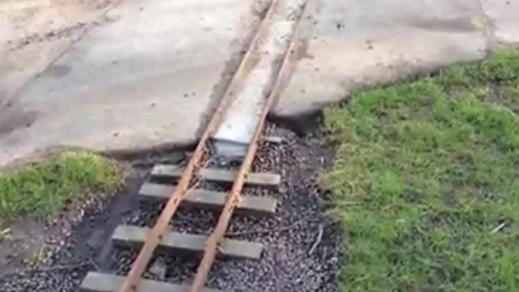 VIDEO: Flood-damaged railway seeks repair help