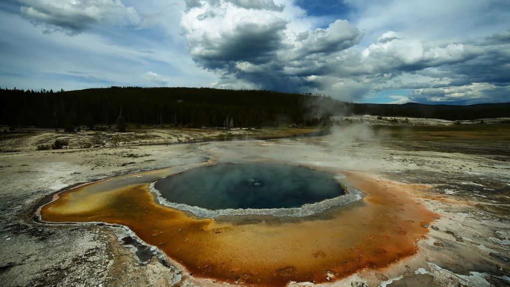 Yellowstone National Park in 1871 and today BBC News