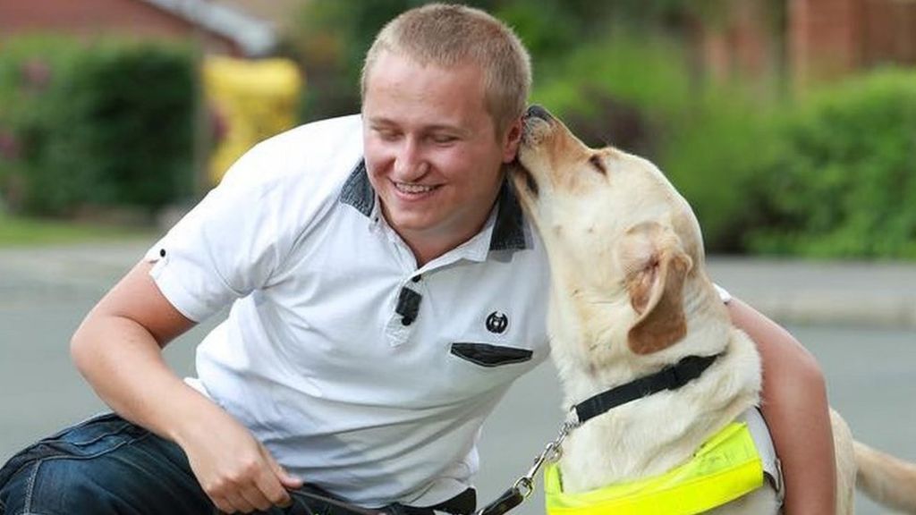 Restaurant turns away guide dog owner