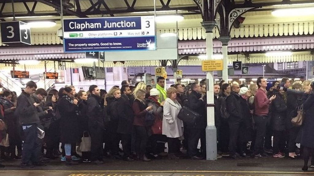 Tube strike: London travellers hit by crowding