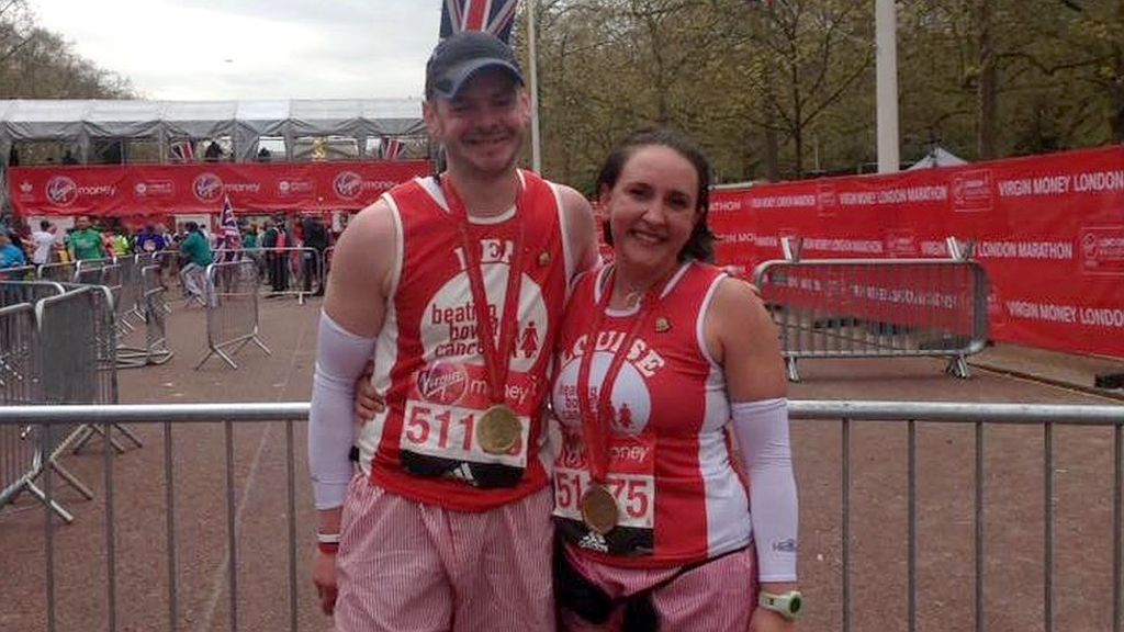 Bowel cancer patient runs 24th marathon