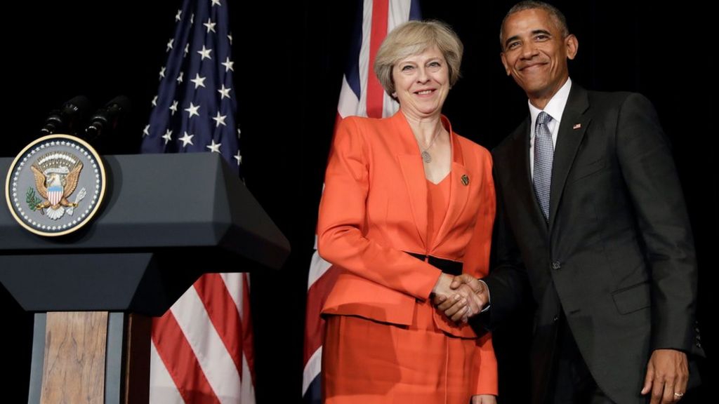 UK and US reaffirm 'special relationship' at G20 summit
