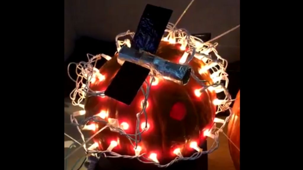 Nasa engineers carve hi-tech pumpkins in annual competition