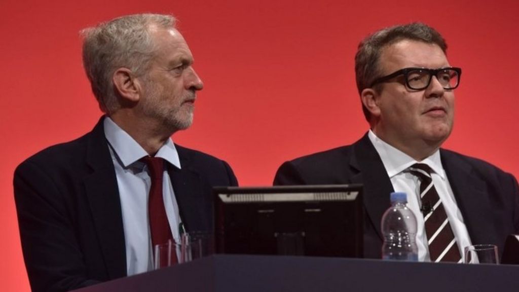 Jeremy Corbyn team accuses Tom Watson in Trotsky row - BBC News