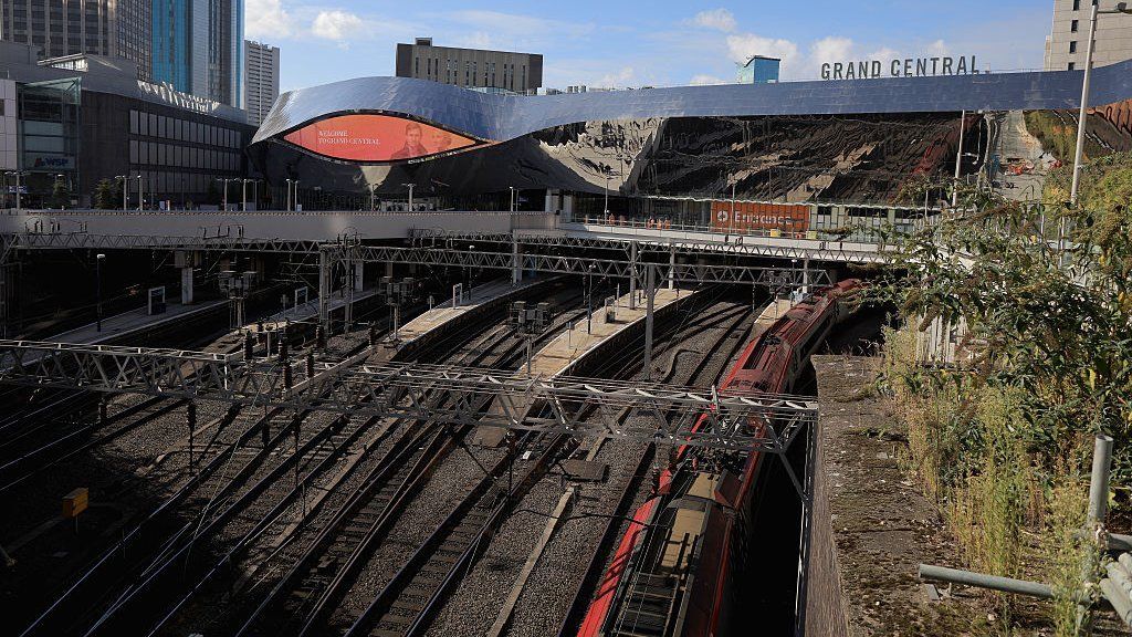 Rail delays after man hit by train near Birmingham International