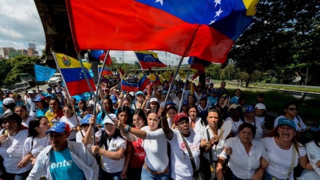 Venezuelans protest after quashed referendum BBC News