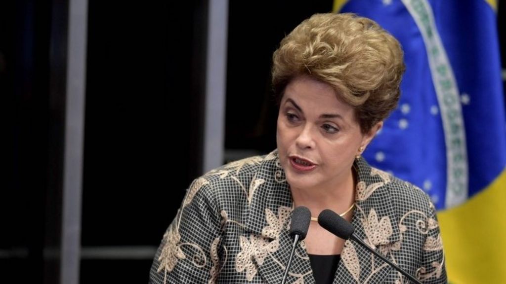 Brazil's Dilma Rousseff defends record at impeachment trial