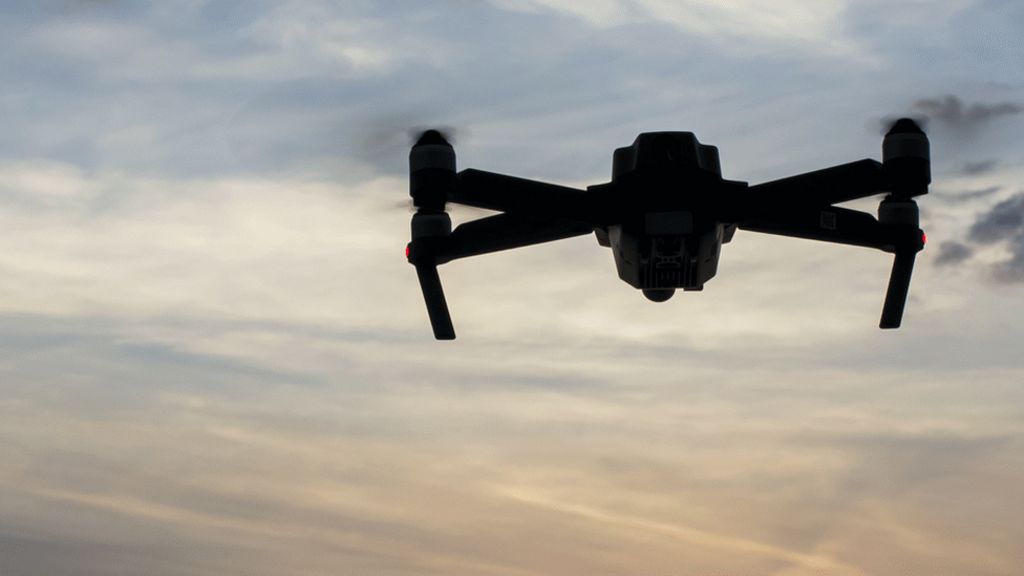 Man jailed for hitting woman with drone