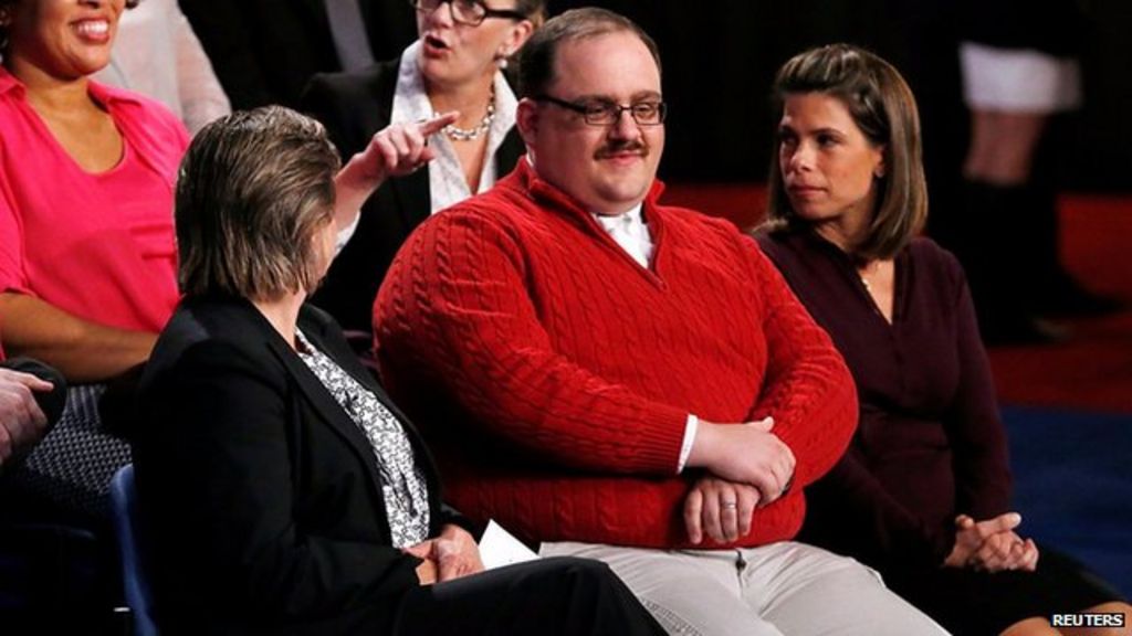 US election: Internet star Ken Bone's message of hope