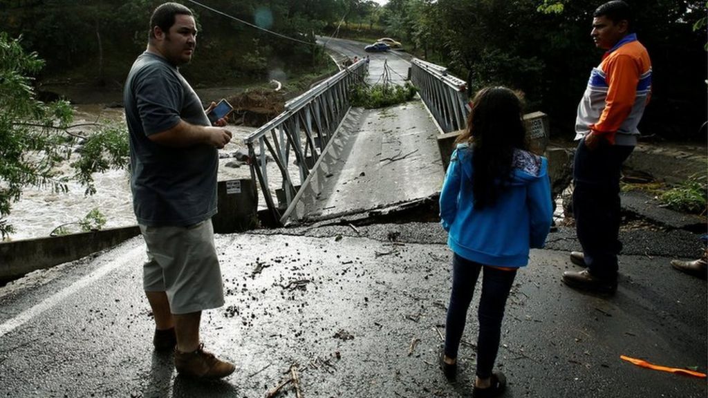 Tropical storm Otto kills nine in Costa Rica