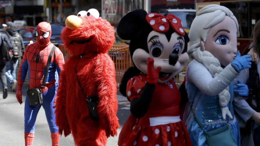 NYC may regulate costumed performers