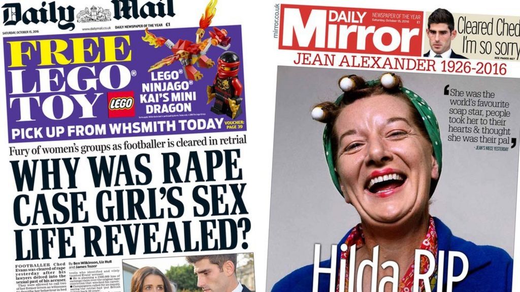 Newspaper review: Ched Evans, Jean Alexander and Brexit