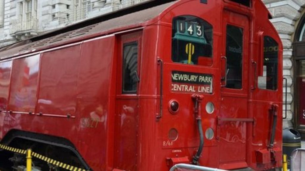 Transport old and new brings London's Regent Street to a standstill