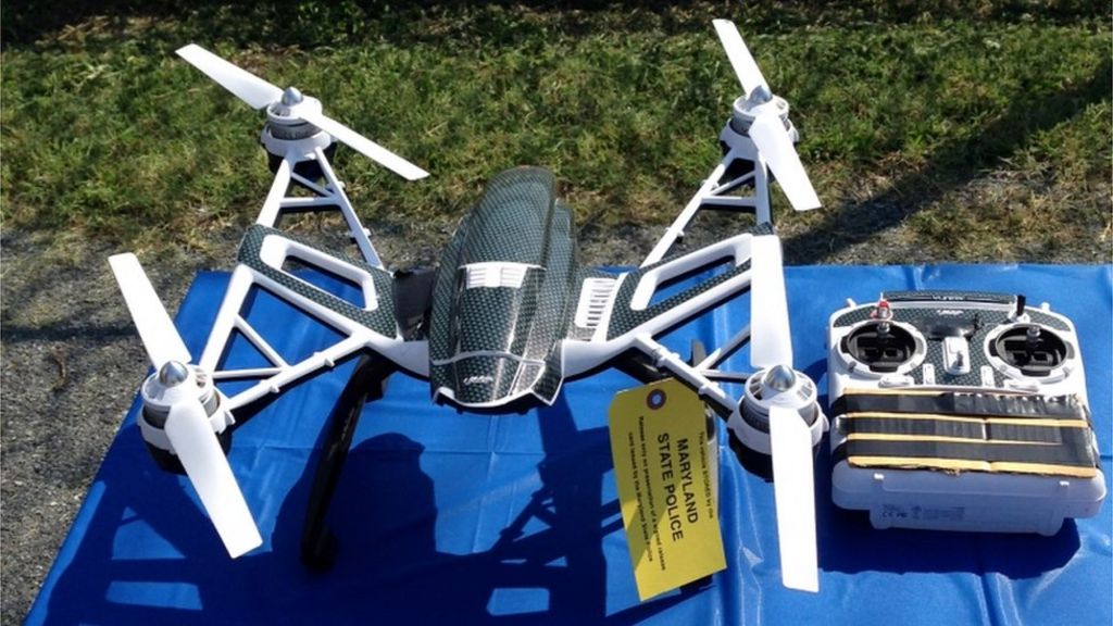 US prison porn drop by drone 'foiled'