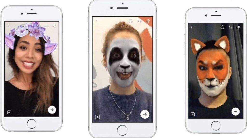 Facebook Messenger adds Snapchat-style selfie filters